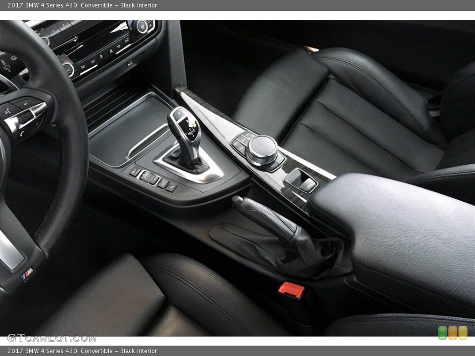 Black Interior Controls for the 2017 BMW 4 Series 430i Convertible #140073381