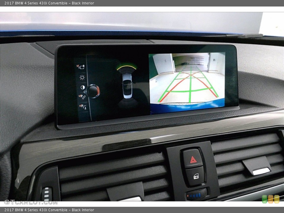 Black Interior Controls for the 2017 BMW 4 Series 430i Convertible #140073399