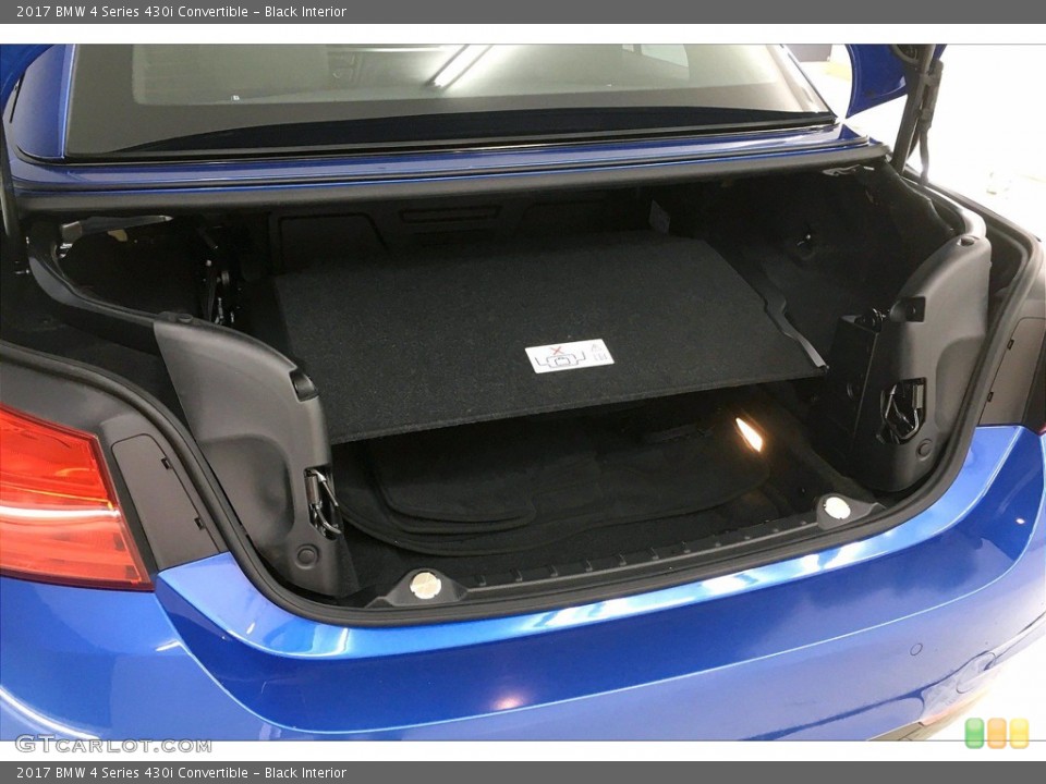 Black Interior Trunk for the 2017 BMW 4 Series 430i Convertible #140073588