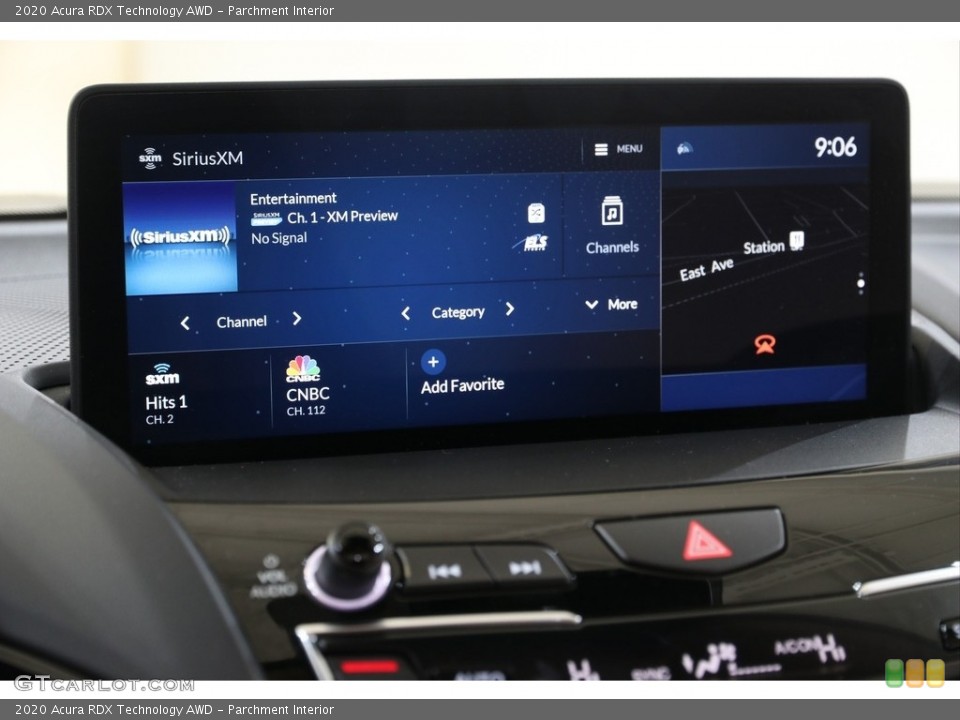 Parchment Interior Controls for the 2020 Acura RDX Technology AWD #140075793