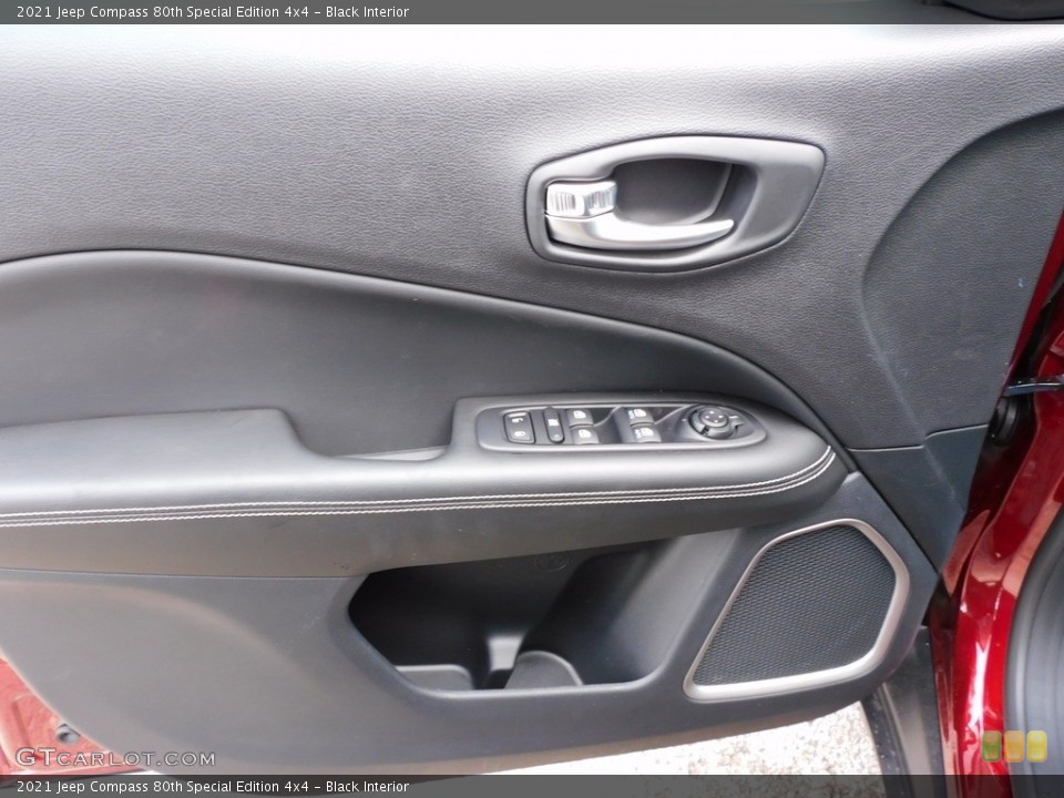 Black Interior Door Panel for the 2021 Jeep Compass 80th Special Edition 4x4 #140080421