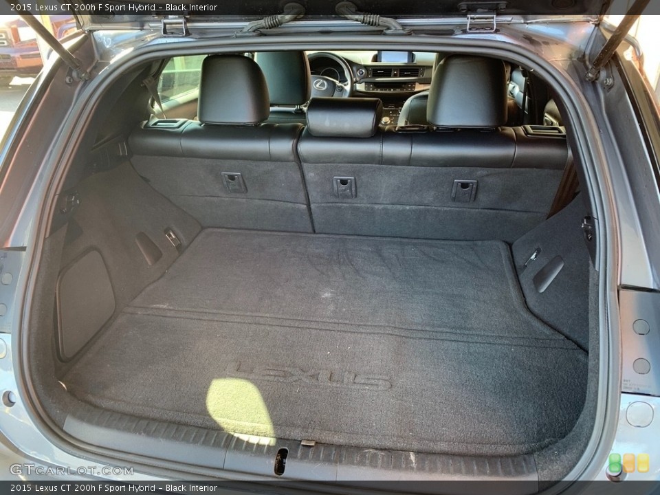 Black Interior Trunk for the 2015 Lexus CT 200h F Sport Hybrid #140080490