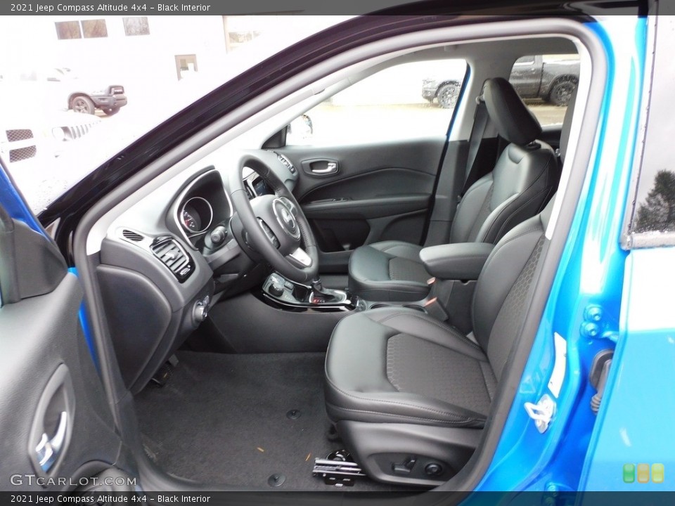 Black Interior Front Seat for the 2021 Jeep Compass Altitude 4x4 #140081720