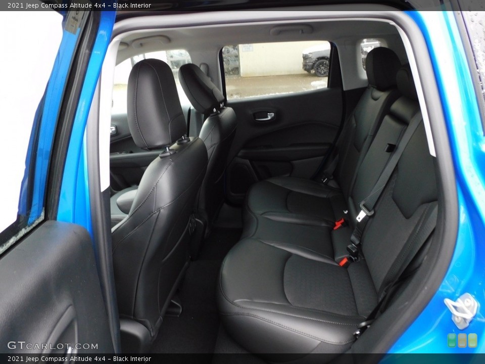 Black Interior Rear Seat for the 2021 Jeep Compass Altitude 4x4 #140081738