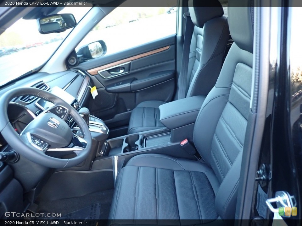Black Interior Photo for the 2020 Honda CR-V EX-L AWD #140082388