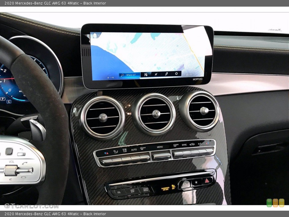 Black Interior Controls for the 2020 Mercedes-Benz GLC AMG 63 4Matic #140083186