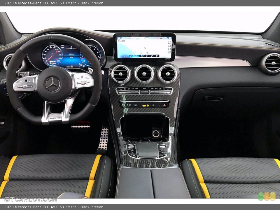 Black Interior Dashboard for the 2020 Mercedes-Benz GLC AMG 63 4Matic #140083391