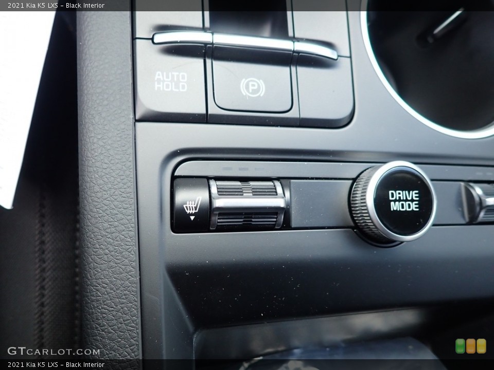 Black Interior Controls for the 2021 Kia K5 LXS #140083394