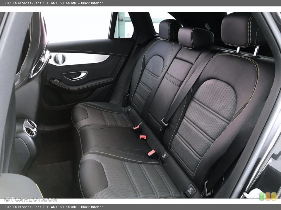 Black Interior Rear Seat for the 2020 Mercedes-Benz GLC AMG 63 4Matic #140083496