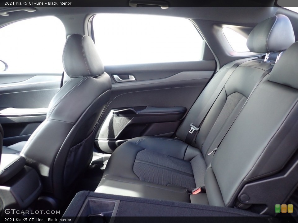 Black Interior Rear Seat for the 2021 Kia K5 GT-Line #140083637