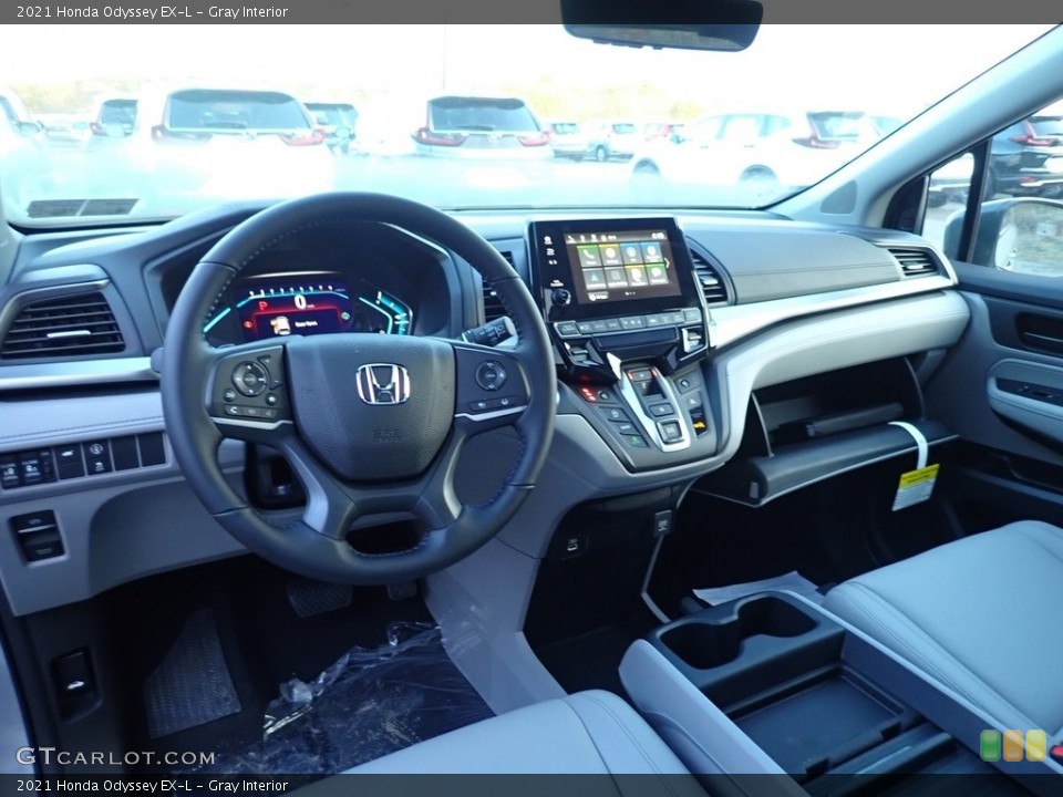 Gray Interior Photo for the 2021 Honda Odyssey EX-L #140085248