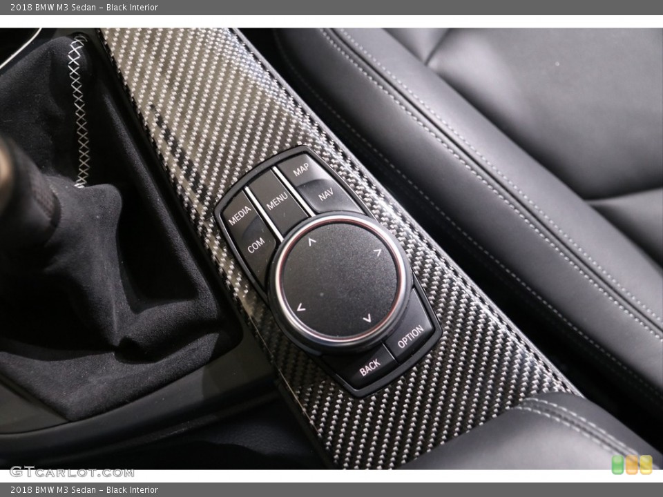 Black Interior Controls for the 2018 BMW M3 Sedan #140085293