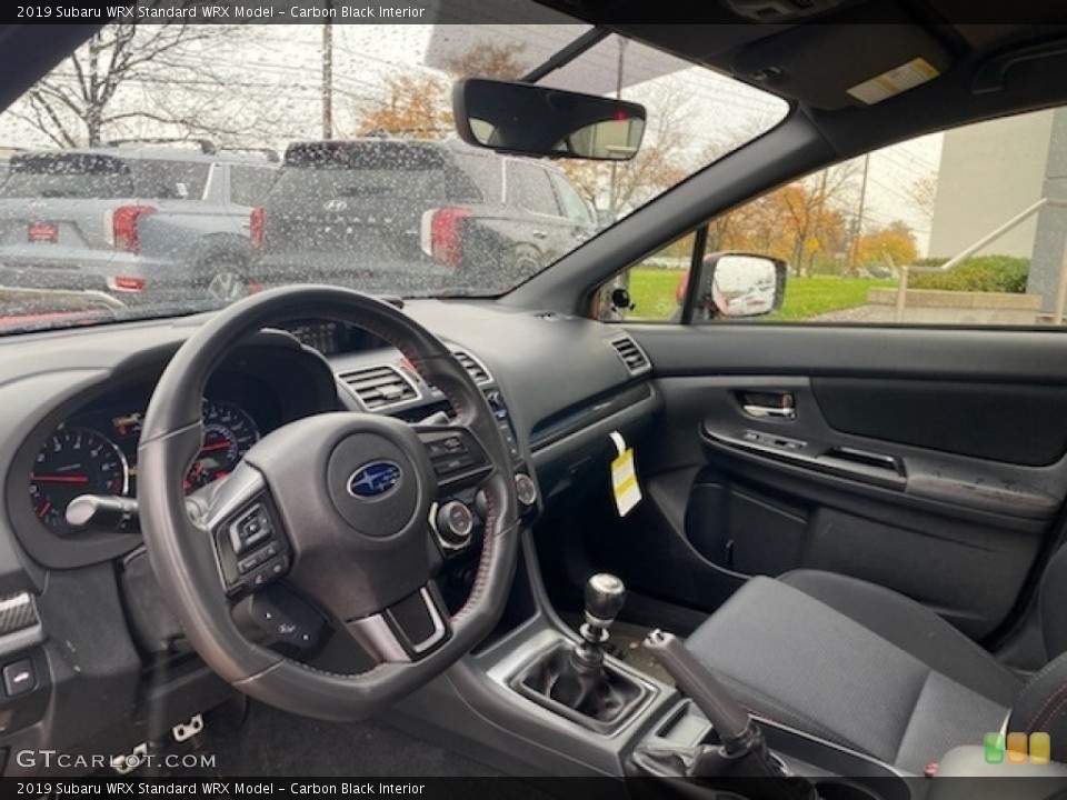 Carbon Black Interior Front Seat for the 2019 Subaru WRX  #140086424