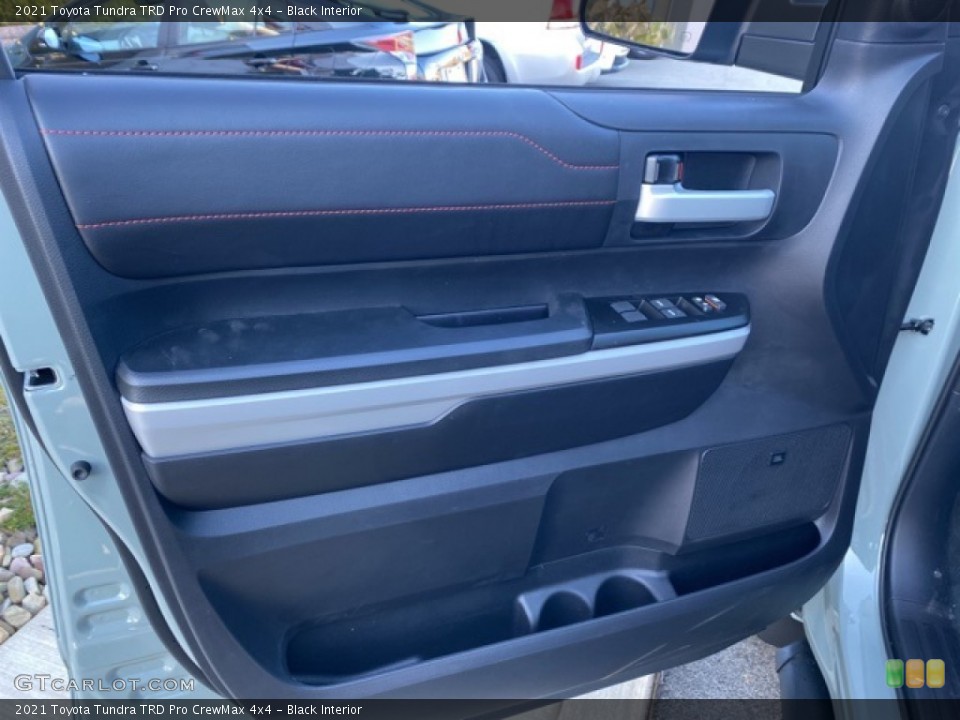 Black Interior Door Panel for the 2021 Toyota Tundra TRD Pro CrewMax 4x4 #140086712