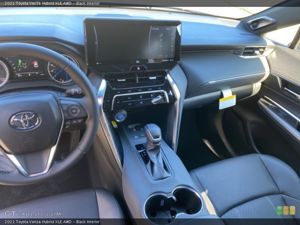 Black Interior Dashboard for the 2021 Toyota Venza Hybrid XLE AWD #140087753