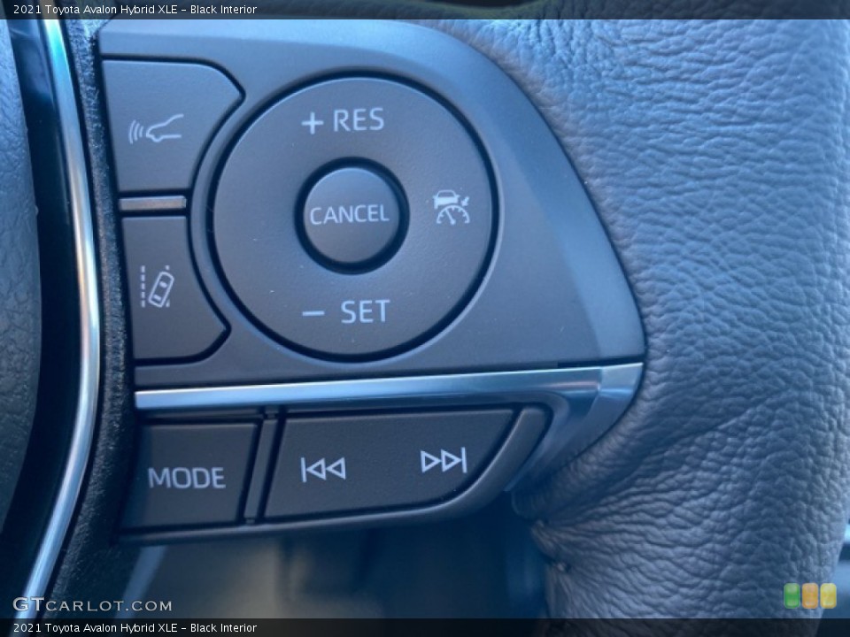 Black Interior Steering Wheel for the 2021 Toyota Avalon Hybrid XLE #140087867