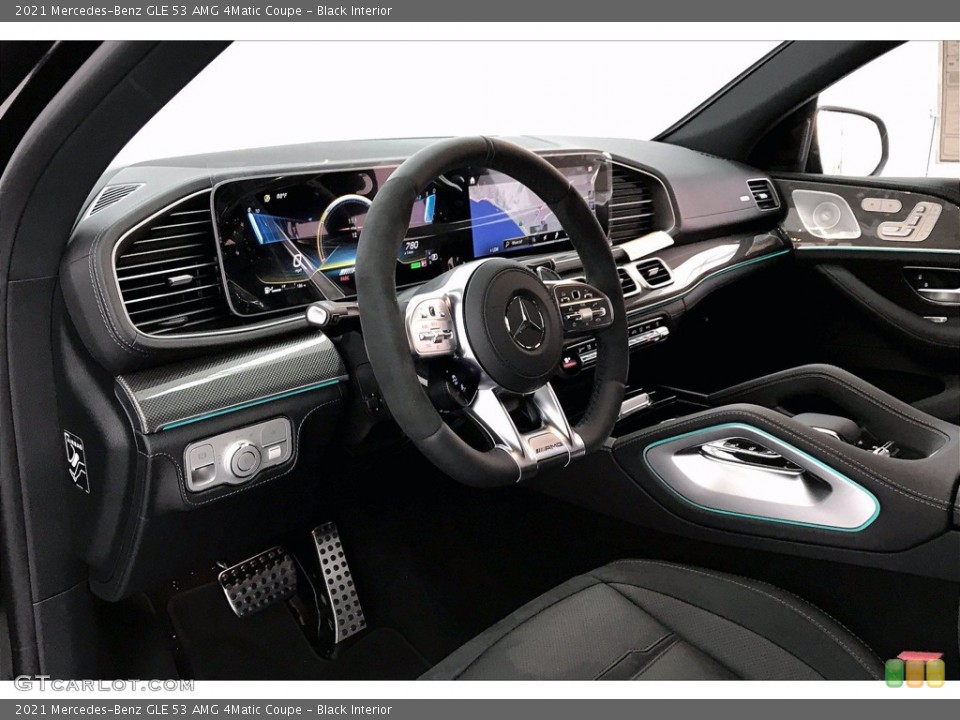 Black Interior Dashboard for the 2021 Mercedes-Benz GLE 53 AMG 4Matic Coupe #140088898