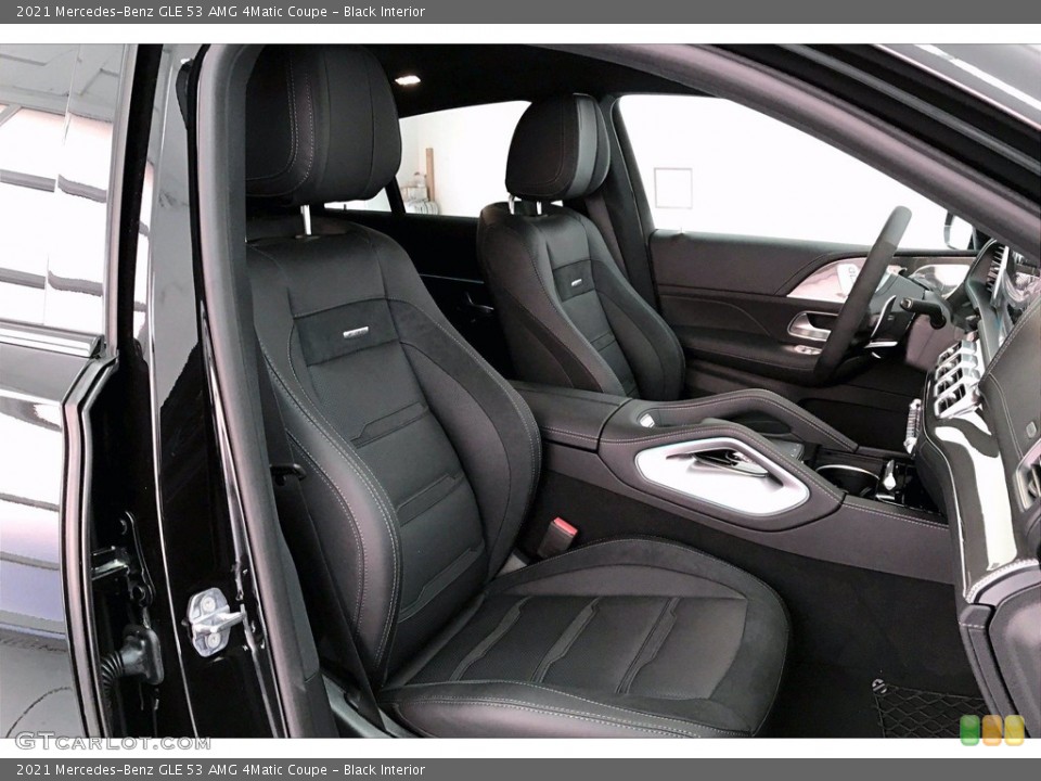 Black Interior Front Seat for the 2021 Mercedes-Benz GLE 53 AMG 4Matic Coupe #140088925