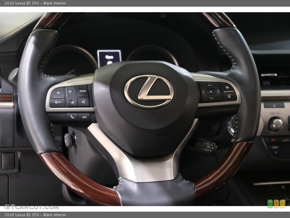 Black Interior Steering Wheel for the 2016 Lexus ES 350 #140089909