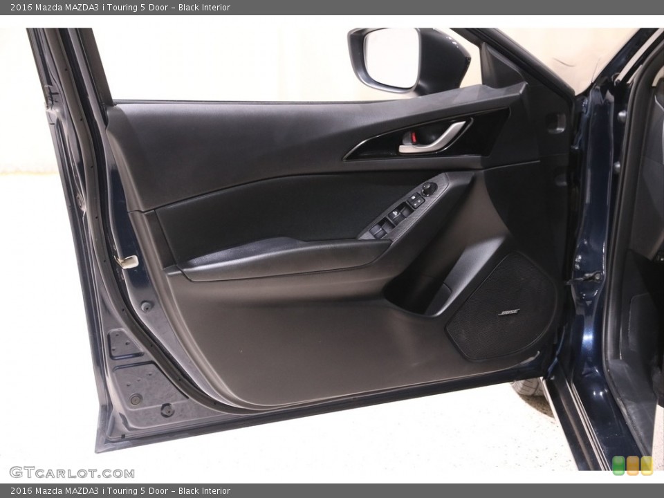 Black Interior Door Panel for the 2016 Mazda MAZDA3 i Touring 5 Door #140090290