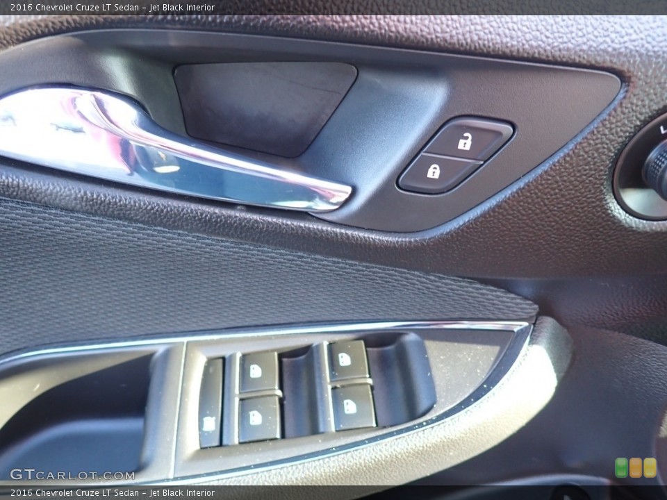 Jet Black Interior Door Panel for the 2016 Chevrolet Cruze LT Sedan #140093206