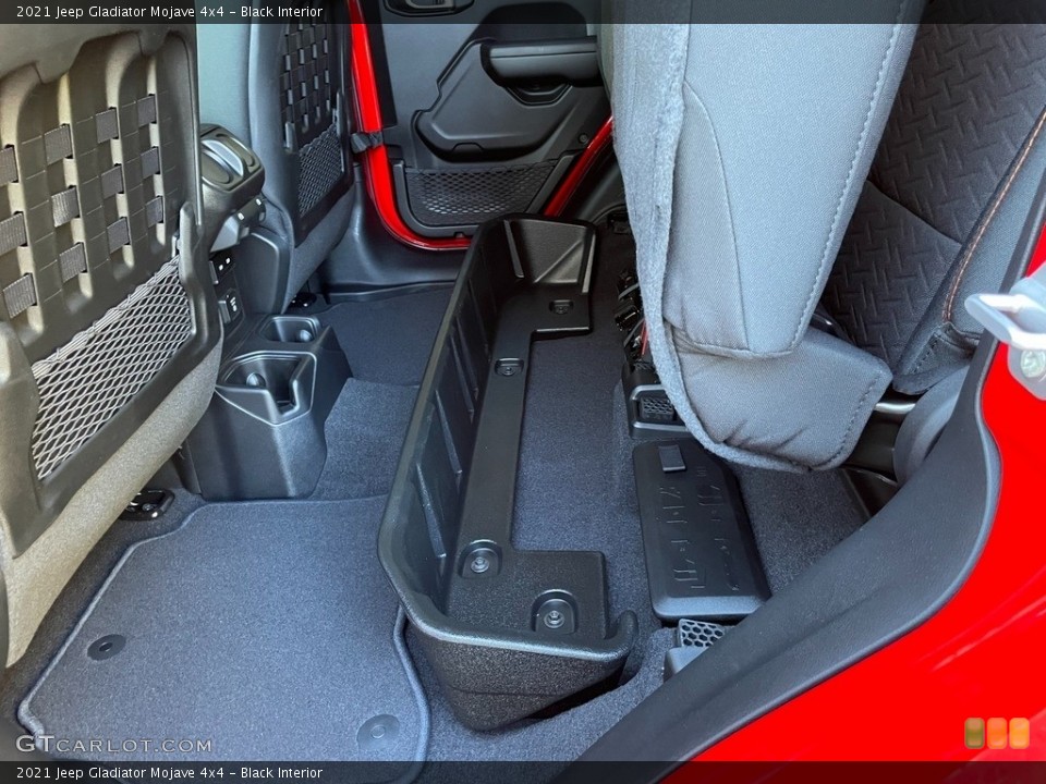 Black Interior Rear Seat for the 2021 Jeep Gladiator Mojave 4x4 #140097432