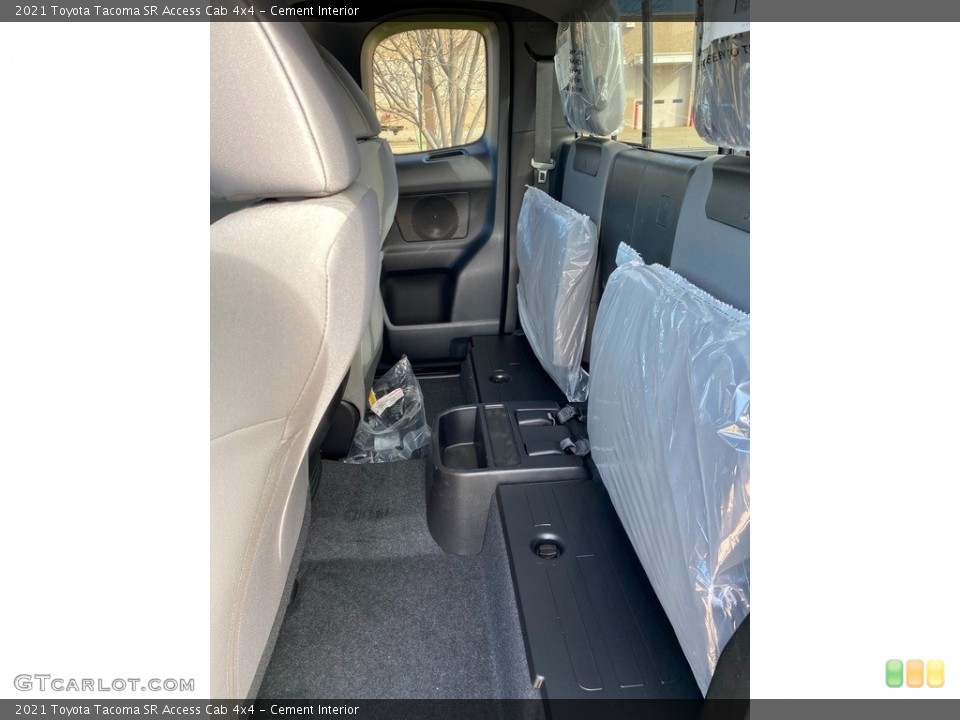 Cement Interior Rear Seat for the 2021 Toyota Tacoma SR Access Cab 4x4 #140097498
