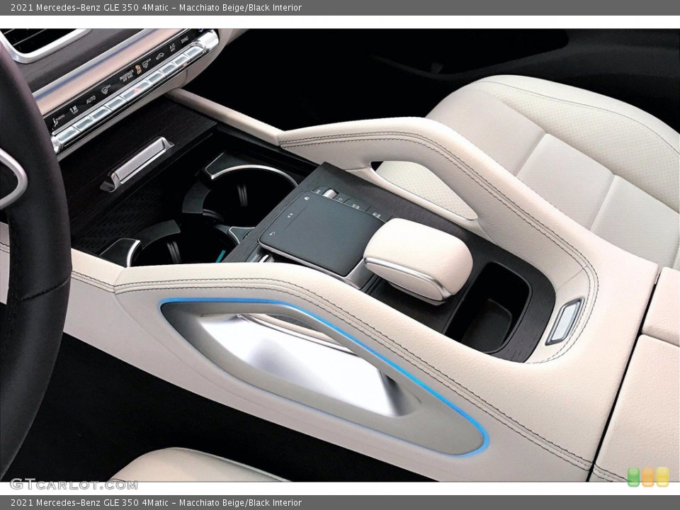 Macchiato Beige/Black Interior Controls for the 2021 Mercedes-Benz GLE 350 4Matic #140097744