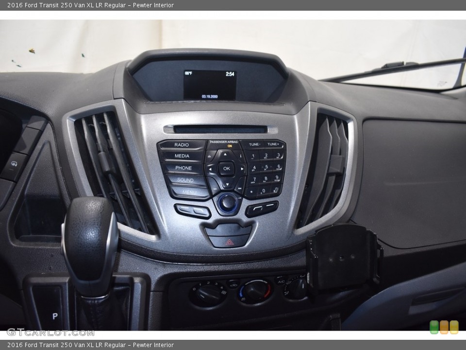 Pewter Interior Controls for the 2016 Ford Transit 250 Van XL LR Regular #140098169