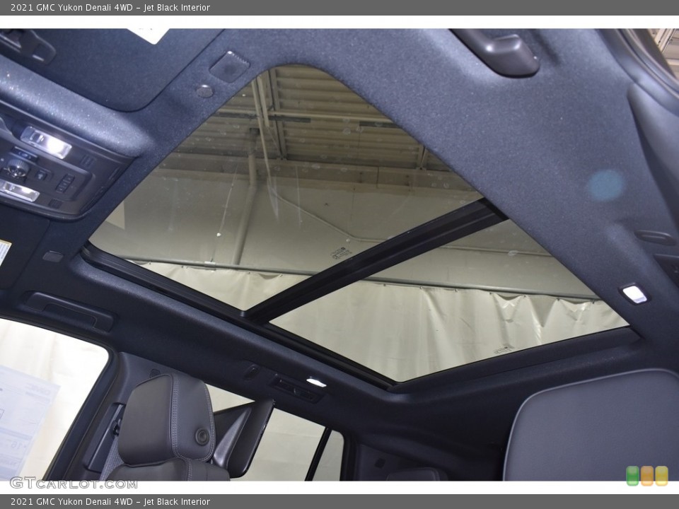 Jet Black Interior Sunroof for the 2021 GMC Yukon Denali 4WD #140098698