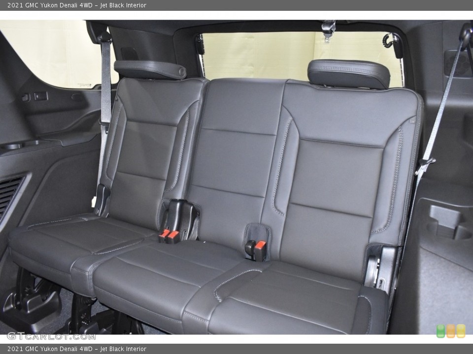 Jet Black Interior Rear Seat for the 2021 GMC Yukon Denali 4WD #140098755