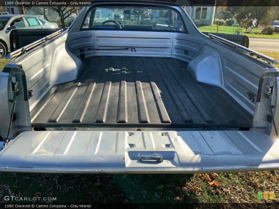 Gray Interior Trunk for the 1986 Chevrolet El Camino Conquista #140100031