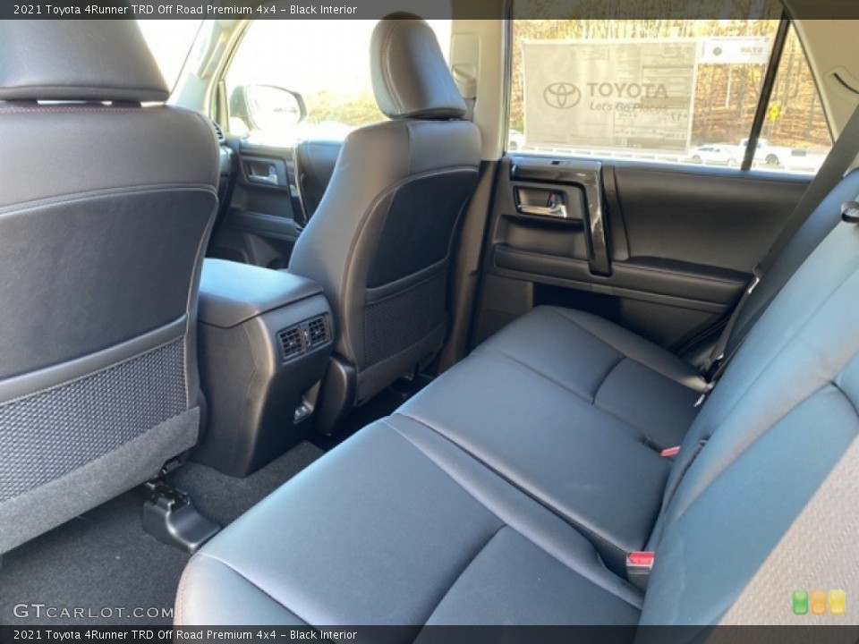 Black Interior Rear Seat for the 2021 Toyota 4Runner TRD Off Road Premium 4x4 #140101985