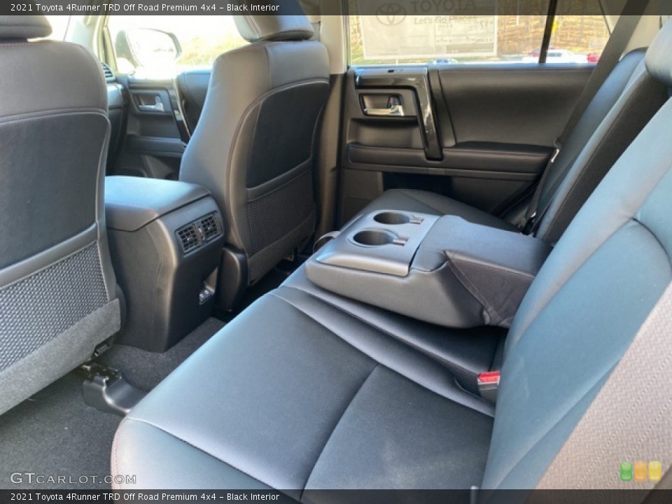Black Interior Rear Seat for the 2021 Toyota 4Runner TRD Off Road Premium 4x4 #140101998
