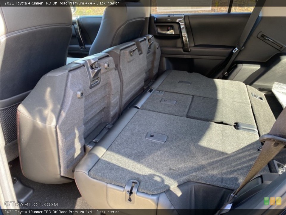 Black Interior Rear Seat for the 2021 Toyota 4Runner TRD Off Road Premium 4x4 #140102037