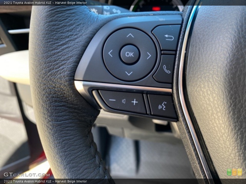 Harvest Beige Interior Steering Wheel for the 2021 Toyota Avalon Hybrid XLE #140104671