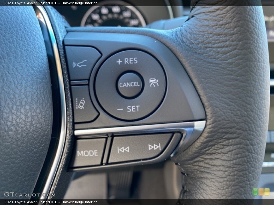 Harvest Beige Interior Steering Wheel for the 2021 Toyota Avalon Hybrid XLE #140104680