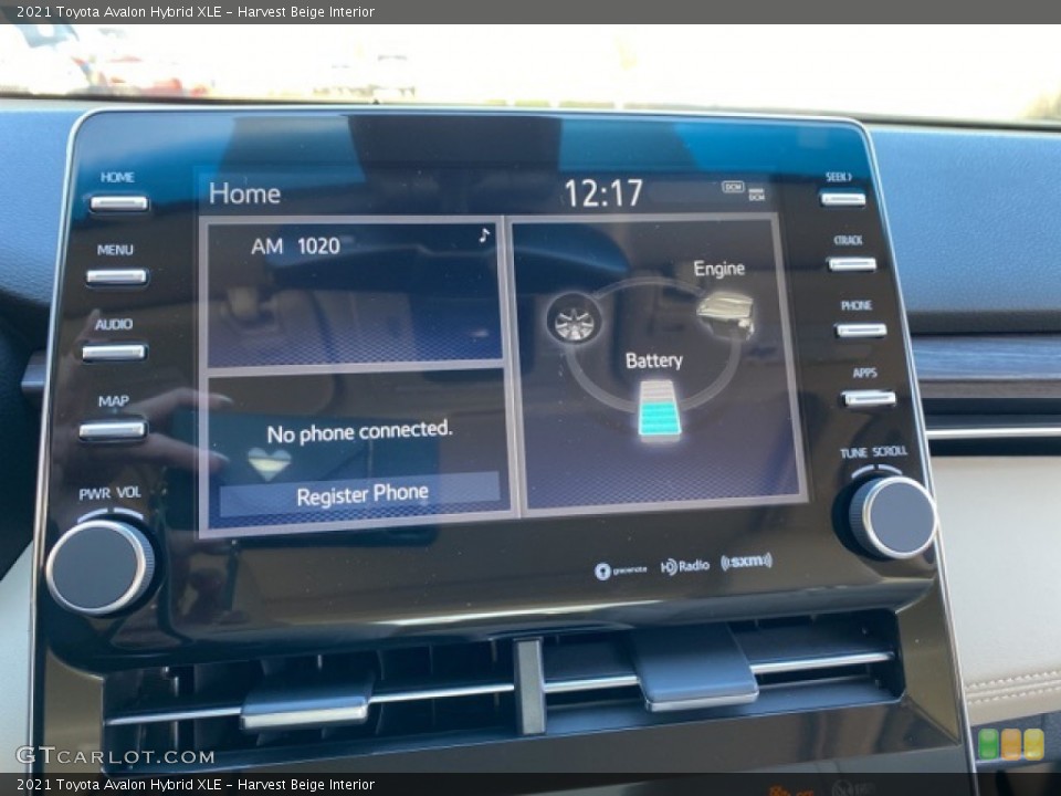 Harvest Beige Interior Controls for the 2021 Toyota Avalon Hybrid XLE #140104698