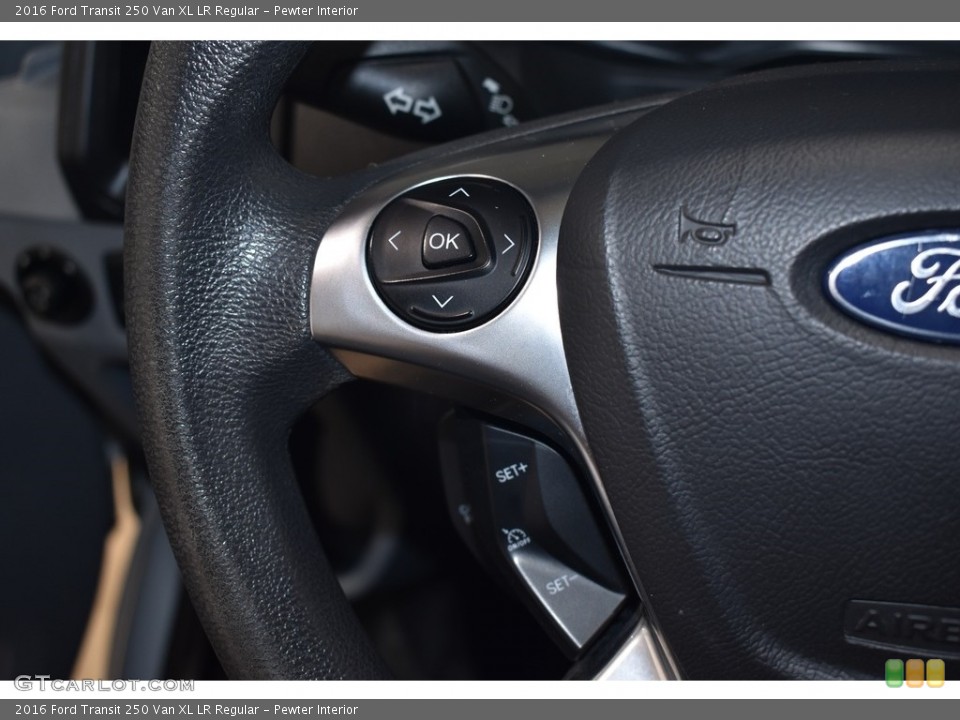 Pewter Interior Steering Wheel for the 2016 Ford Transit 250 Van XL LR Regular #140105980
