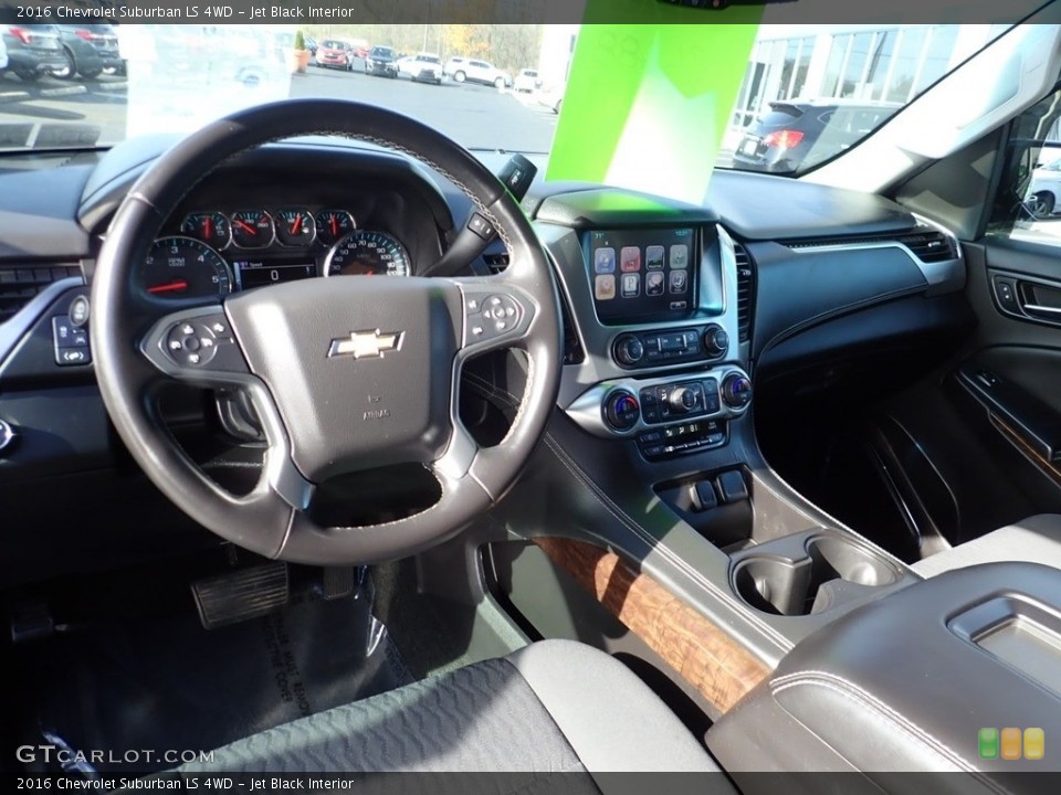 Jet Black Interior Dashboard for the 2016 Chevrolet Suburban LS 4WD #140107540