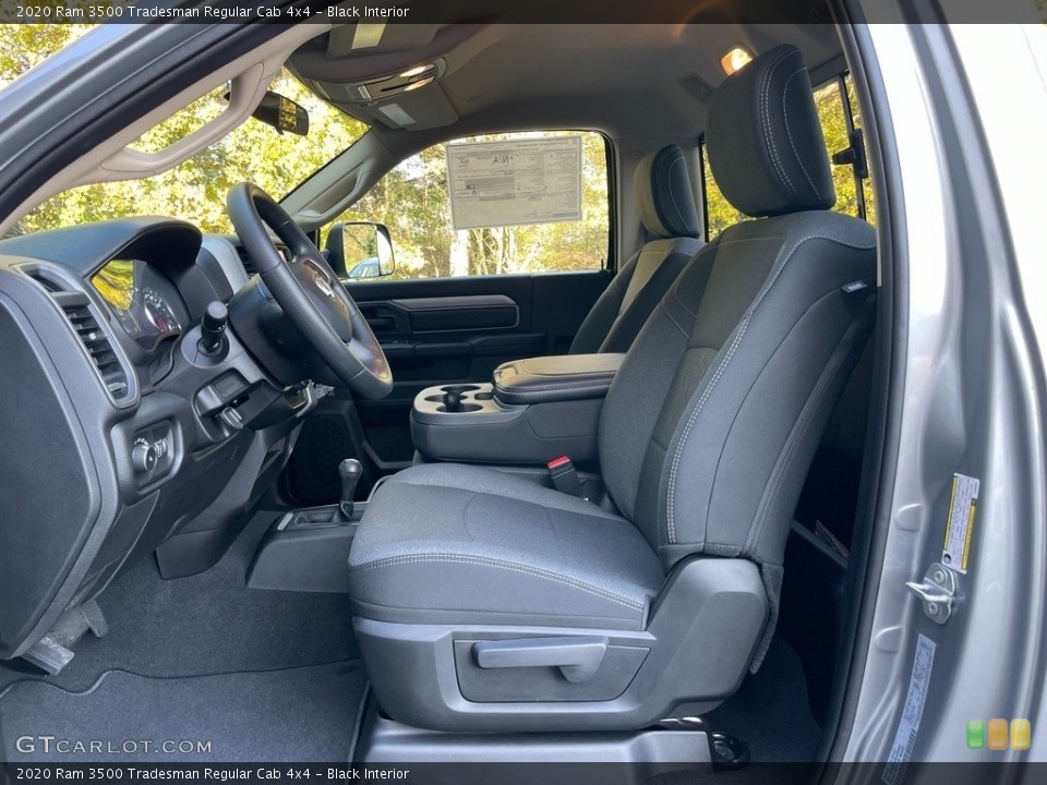 Black Interior Photo for the 2020 Ram 3500 Tradesman Regular Cab 4x4 #140110246