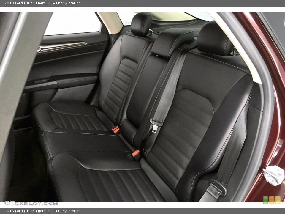 Ebony Interior Rear Seat for the 2018 Ford Fusion Energi SE #140112052