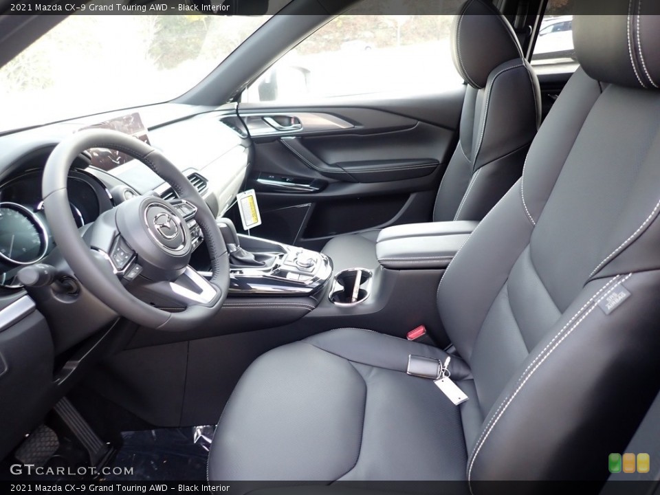 Black Interior Photo for the 2021 Mazda CX-9 Grand Touring AWD #140112667