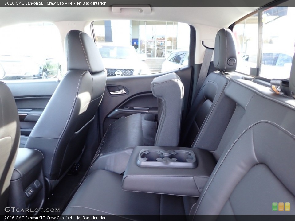 Jet Black Interior Rear Seat for the 2016 GMC Canyon SLT Crew Cab 4x4 #140115571