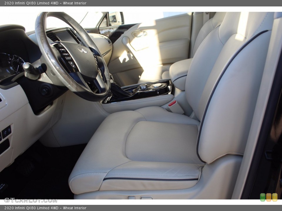 Wheat Interior Front Seat for the 2020 Infiniti QX80 Limited 4WD #140116390