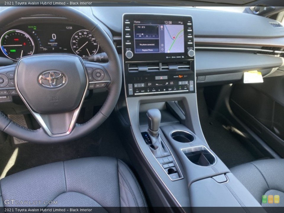 Black Interior Photo for the 2021 Toyota Avalon Hybrid Limited #140116820