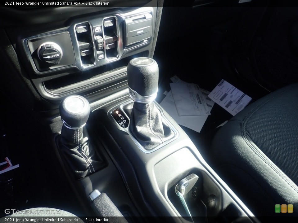 Black Interior Transmission for the 2021 Jeep Wrangler Unlimited Sahara 4x4 #140120734