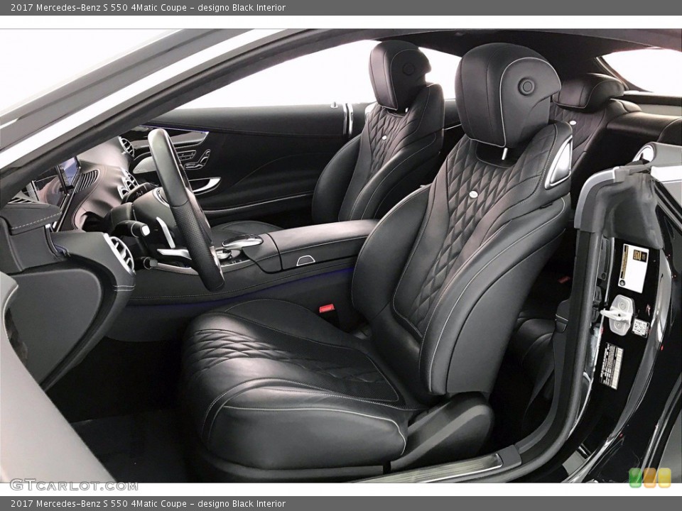 designo Black Interior Photo for the 2017 Mercedes-Benz S 550 4Matic Coupe #140123406