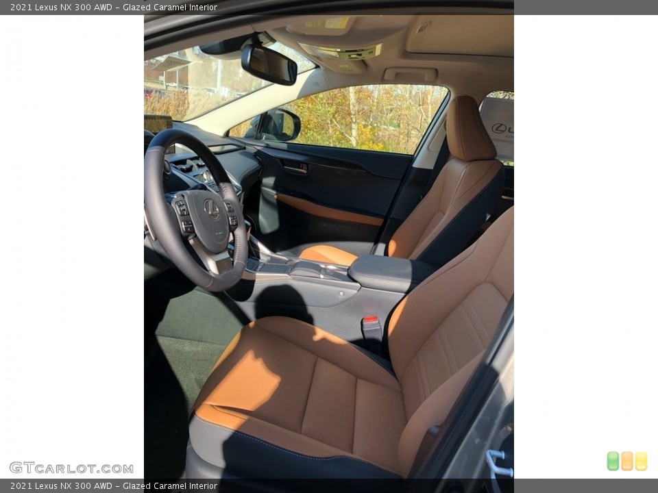Glazed Caramel Interior Photo for the 2021 Lexus NX 300 AWD #140127528