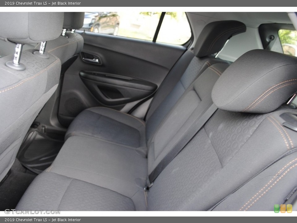Jet Black Interior Rear Seat for the 2019 Chevrolet Trax LS #140130180
